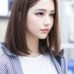 압구정 투티 어깨선 긴단발 트렌드헤어